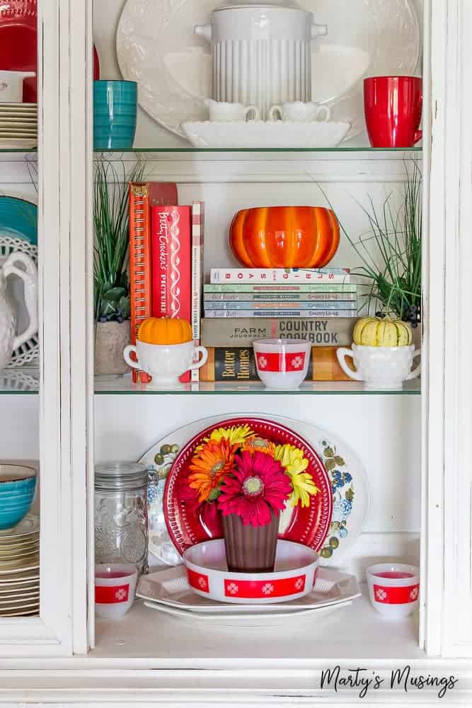 A refrigerator filled with food, with Home and Time