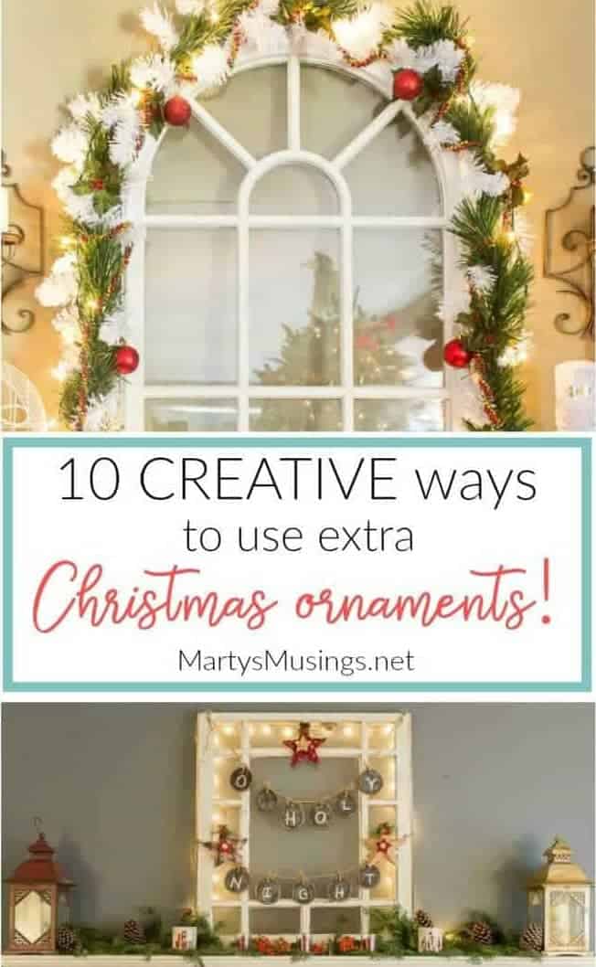 10 creative ways to use extra Christmas ornaments