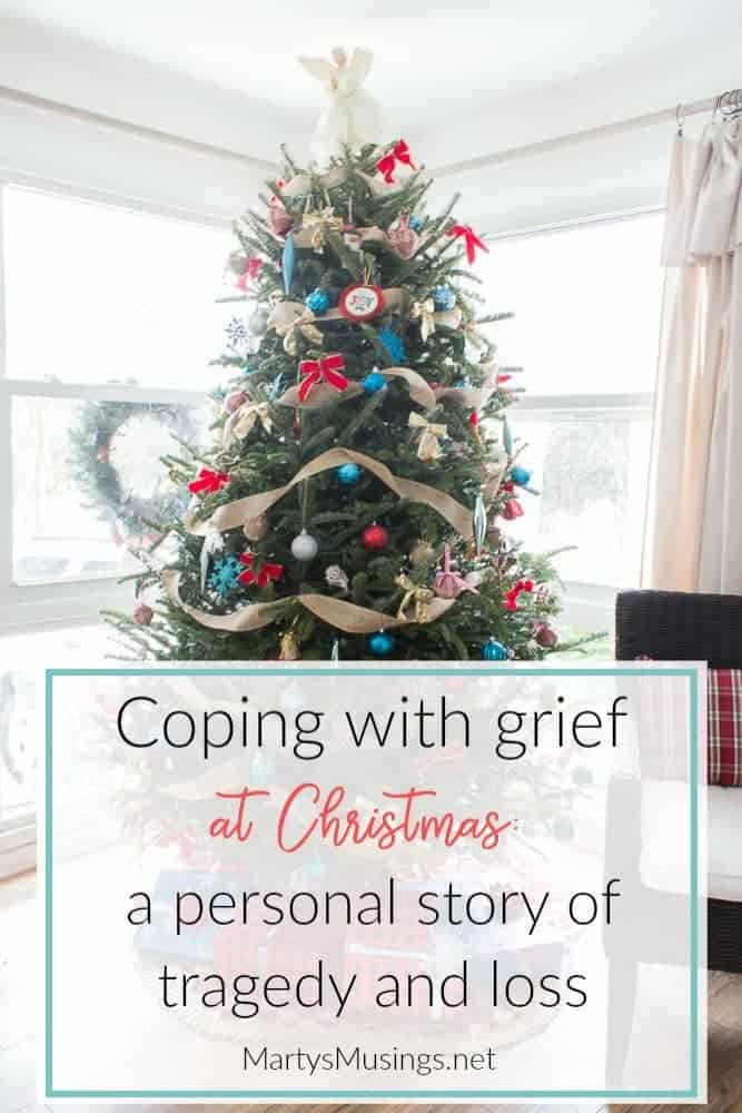 coping with grief at Christmas: a personal story of tragedy and loss