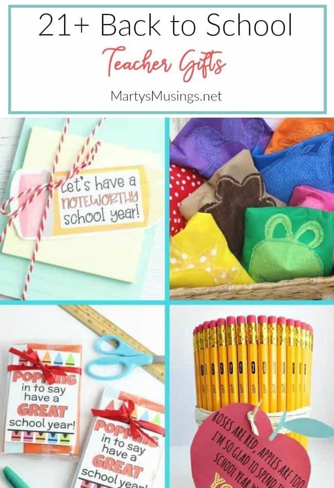 21+ back to school teacher gifts