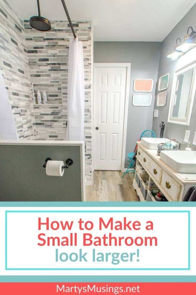 How To Make A Small Bathroom Look Larger 7 Tips And Tricks - How To Make A Small Bathroom Seem Larger