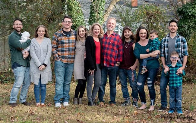 A group of people posing for a photo