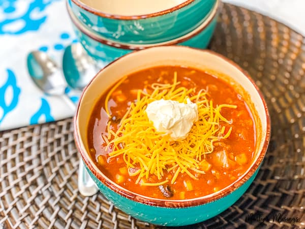 Slow Cooker Taco Soup: Easy Dump and Go Recipe!