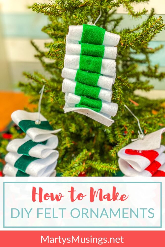 How to make DIY felt ornaments