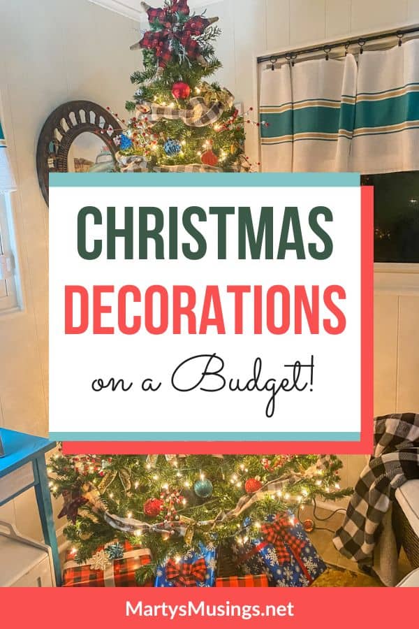 Christmas decorations on a budget