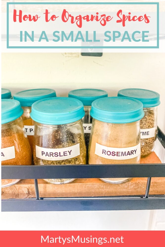 5 Easy Steps to Organize and Simplify Spice Jars - Smallish Home