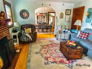 Decorating for Fall in a Small Home